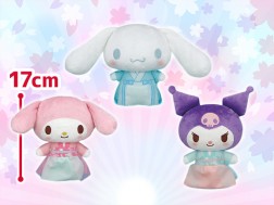 サンリオキャラクターズ　ひらり春色ぬいぐるみ