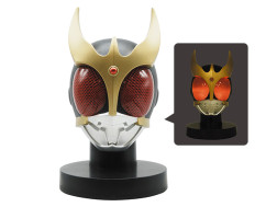 仮面ライダークウガ　ＢＩＧサイズソフビ　マスクディスプレイ-クウガ-