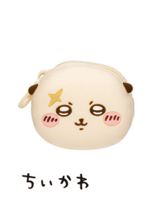 Chiikawa - Face Mini Silicone Pouch F