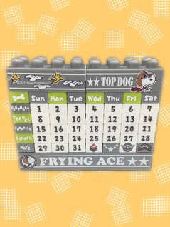 スヌーピー ブロックカレンダー を投入いたしました 線上夾娃娃機 抓樂霸