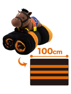 サラブレッドコレクション　ぬいぐるみ付きブランケット３