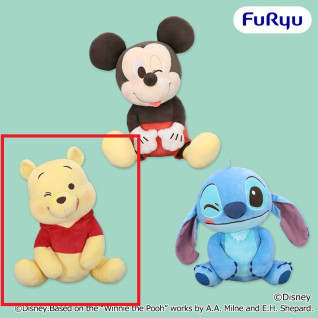 ディズニーキャラクター　こてっとぺったん　舌ぺろウィンクＢＩＧぬいぐるみ　Ｂ