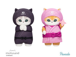 ｍｏｆｕｓａｎｄ　忍者にゃんＢＩＧぬいぐるみ