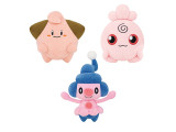 Pokemon - Color Selection Plushy - Pink -Cleffa, Jigglypuff, Mime Jr.-