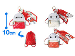 ベイマックス　スカーフ付キラキラチャームリュック