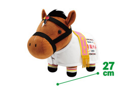 サラブレッドコレクション　馬服コスチュームぬいぐるみ（リバティアイランド）