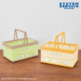 すみっコぐらし　たぬきのまんまるレストラン　折りたたみバスケット
