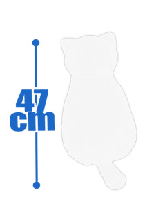 Hot-Water Bottle (Pour-in Type) Cat Blanket B