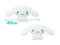 シナモロール　しょんぼりあめもようＢＩＧぬいぐるみ