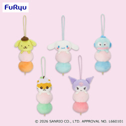 サンリオキャラクターズ　３色だんごマスコット