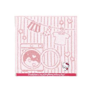 タオル美術館　サンリオ　お洗濯　ミニタオル　Ｂ