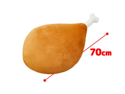 ＦＡＮＳ　骨付きチキンぬいぐるみＸＬ　プレミアムＤＸ