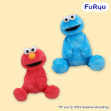 セサミストリート　こてっとぺったんＢＩＧぬいぐるみ