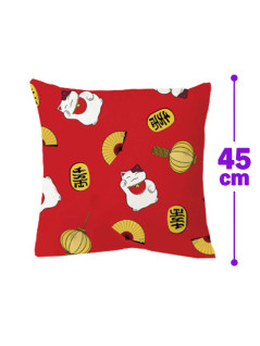 招き猫スクエアクッション　Ｂ