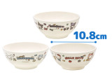 Sanrio - Bamboo Melamine Rice Bowl Assorted