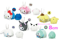 サンリオ　もっちもち　ネソベリマスコット　ＳＲ　６種ＡＳ