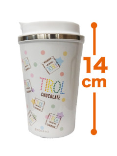 Tirol Chocolate Flap-Type Stainless Tumbler 2 A