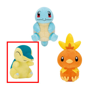 ポケットモンスター　やさしいきもち　ぬいぐるみ～ゼニガメ・ヒノアラシ・アチャモ～　Ｂ