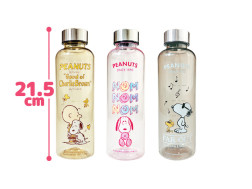 スヌーピータイムマーカー付きウォーターボトル５００ｍｌ