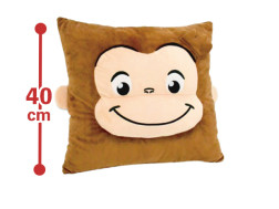 Ｃｕｒｉｏｕｓ　ＧｅｏｒｇｅＴＯＹＳＴＹＬＥ半立体スクエアクッション