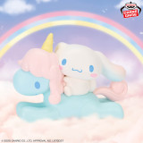 サンリオキャラクターズ　　フィギュア　シナモロール　～コルネと一緒～