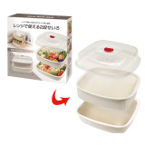 レンジで使える２段せいろ