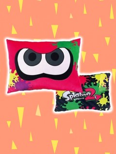 スプラトゥーン２ イカフェイスクッション を投入いたしました Claw Machine Game Toreba