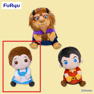 美女と野獣　こてっとぺったん　ＢＩＧぬいぐるみ　Ａ