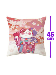 招き猫スクエアクッション　Ｄ