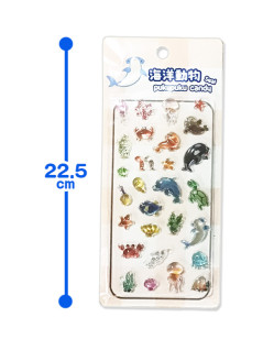 海洋動物ぷくぷくキャンディシール　Ａ