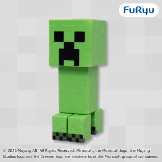 マインクラフト　クリーパーＢＩＧフィギュア