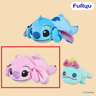 ディズニー　スティッチ　重ねてごろん　ぬいぐるみ　Ｂ