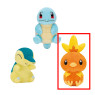 ポケットモンスター　やさしいきもち　ぬいぐるみ～ゼニガメ・ヒノアラシ・アチャモ～　Ｃ