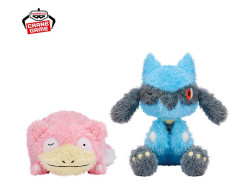 ポケットモンスター　もふぐっと　くつろぎタイムぬいぐるみ～ヤドン・リオル～