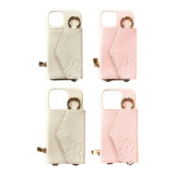 Miffy - Mobile Phone Case with Shoulder Strap iPhone15/15pro