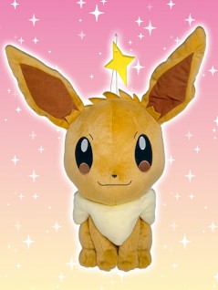 ポケットモンスター めちゃでかコロっとまんまるぬいぐるみ つぶらなひとみ イーブイ オンラインクレーンゲーム トレバ