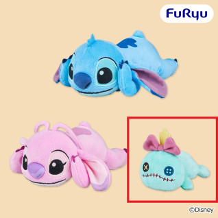 ディズニー　スティッチ　重ねてごろん　ぬいぐるみ　Ｃ