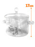 ＰＯＯＨガラスクッキングポット