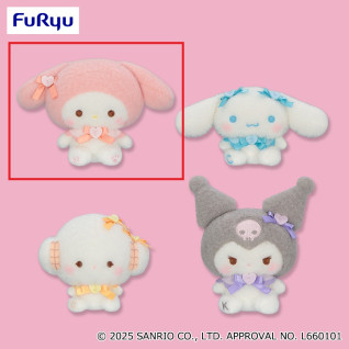 サンリオキャラクターズ　ミルキーボア　キュートリボンマスコット　Ａ