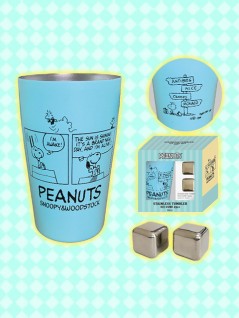 ステンレスタンブラーアイスキューブ２個付き ディズニー ミニオンズ スヌーピー を投入いたしました Claw Machine Game Toreba