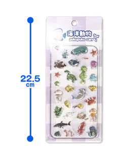 海洋動物ぷくぷくキャンディシール　Ｄ