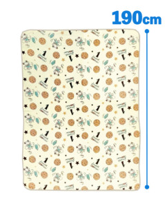 スヌーピーサンゴマイヤー毛布　Ｄ