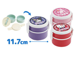 サンリオギャルスクール丸型ランチボックス