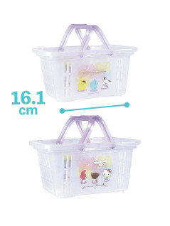 サンリオクリアミニキャラバスケット２種　Ａ