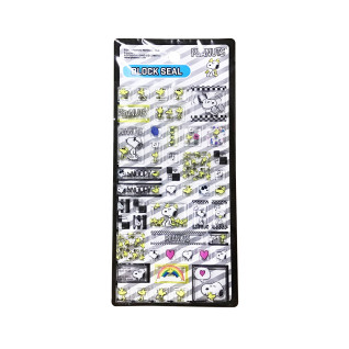スヌーピーブロックシール　Ｃ