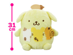 ポムポムプリン　チームプリンぬくぬく超ＢＩＧぬいぐるみ