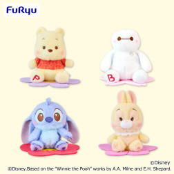 ディズニーキャラクター　ミルキーボア　お花にちょこんマスコット