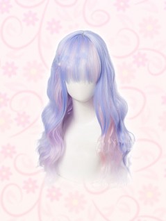 バイカラーヘアウィッグ ピンク ブルー を投入いたしました 线上抓娃娃机 抓乐霸