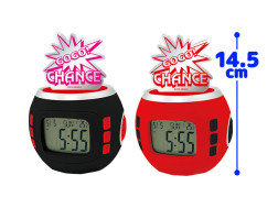 ジャグラーサウンドフラッシュ　アクリルクロック