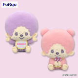 Monchhichi - Design produced by Sanrio Fancy Pop BIG Plushy -Purple & Pink-